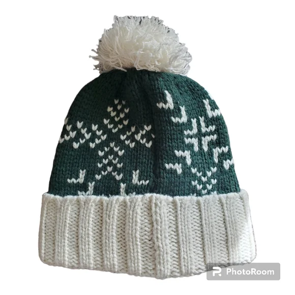 Patagonia snowbelle beanie hat womens green - Picture 4 of 7